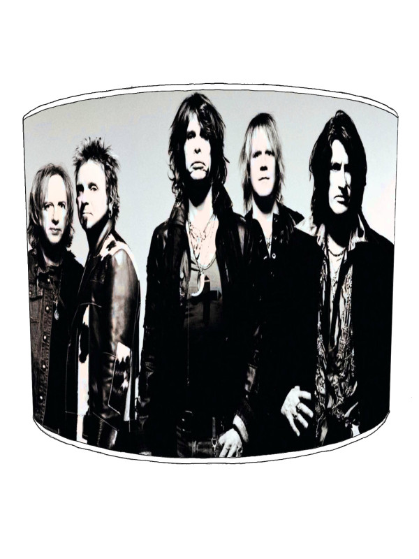 aerosmith rock bands lampshade 8